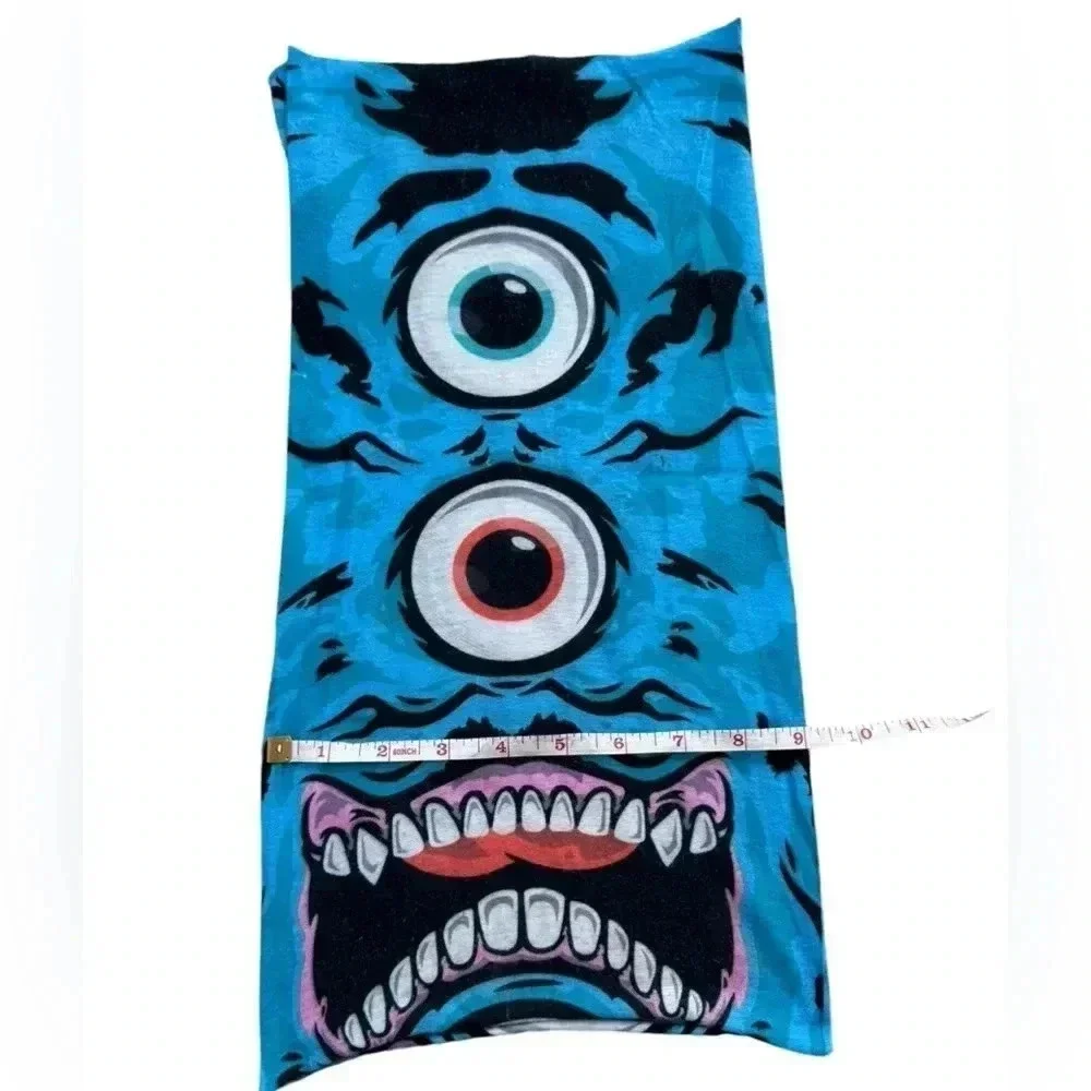 INTO THE AM monster seamless bandana - festival dusk mask raves face mask - Picture 5 of 5